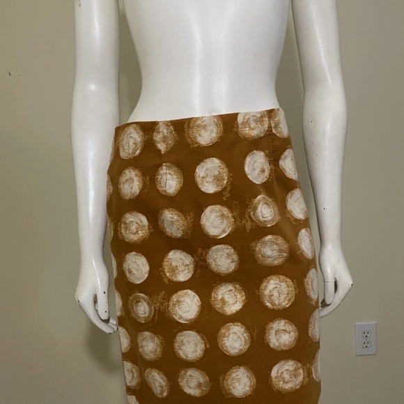 Anthropology MAEVE Polka Dot Pencil Skirt Sz 10 - Picture 8 of 8